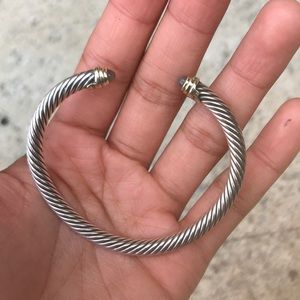 David Yurman 24k Gold Cuff Bracelet